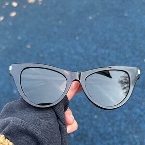Saint Laurent SL 425 002 Tortoiseshell Cat Eye Sunglasses
